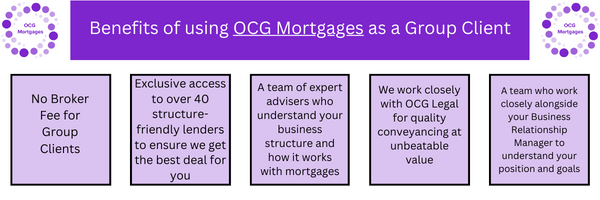 Benefits of using OCG mortgages image 